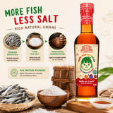 Làng Chài X?a Premium Vietnamese Less Sodium Fish Sauce - Authentic and Flavorful Marinades and Sauces for Grilling, Dipping, and Cooking (250ml)