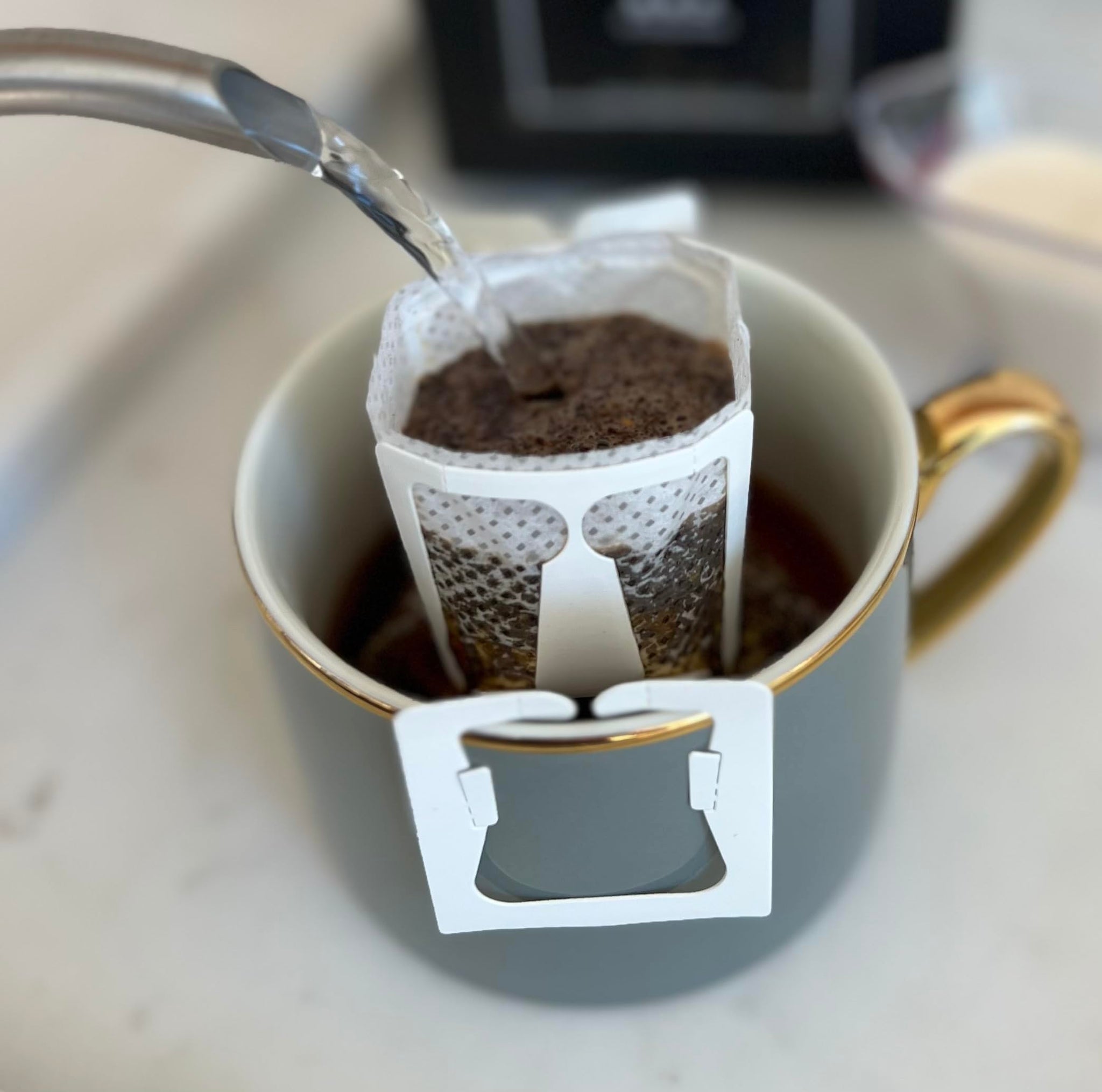 Silkplus Tea | Premium Coffee & Tea Blend for Hong Kong Coffee Tea drink, YuenYeung/Yuanyang | Caffeinated (9g x 10 drip bags)