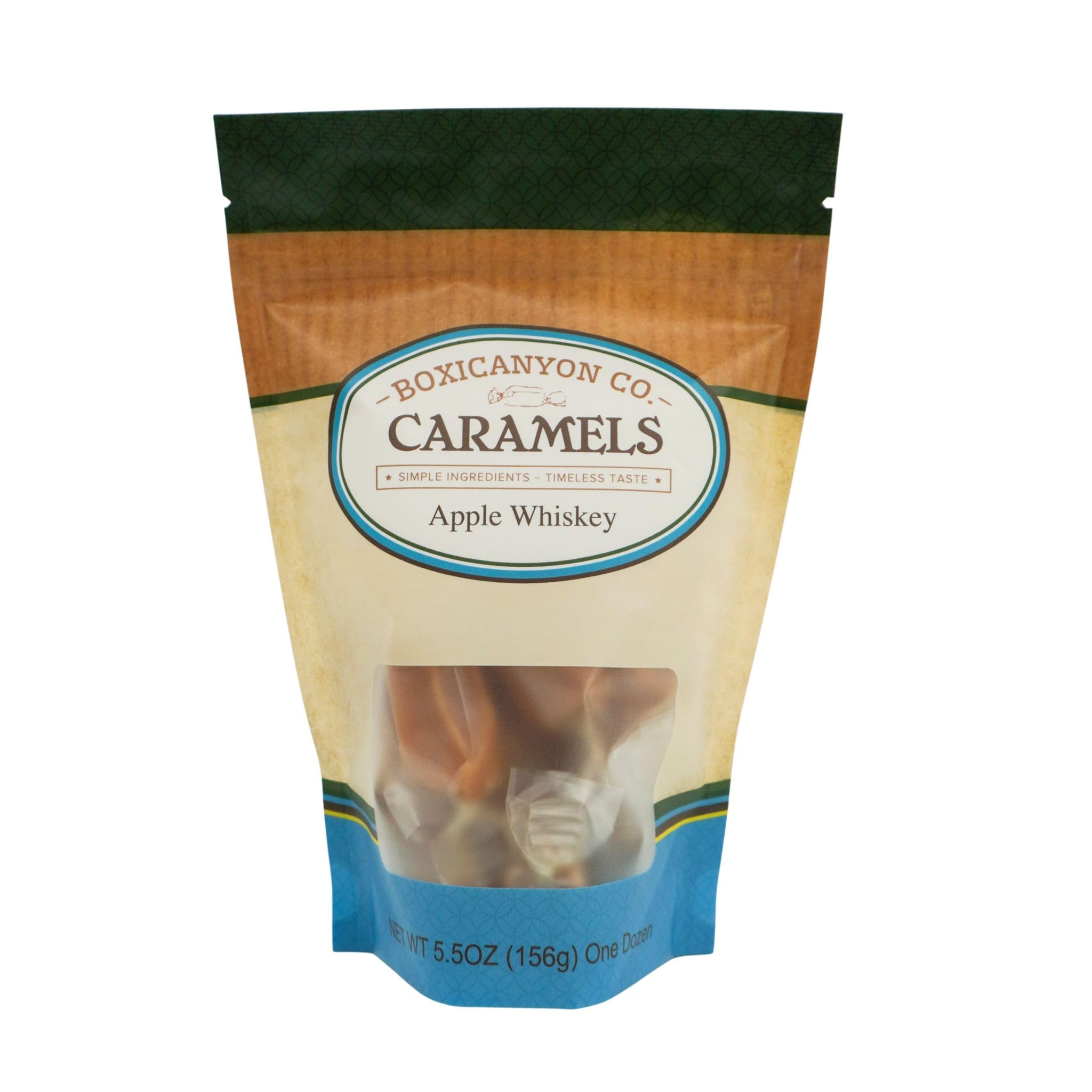 Apple Whisky Caramels | Pack of 2 | 12 Caramel Each | Boxicanyon Caramels