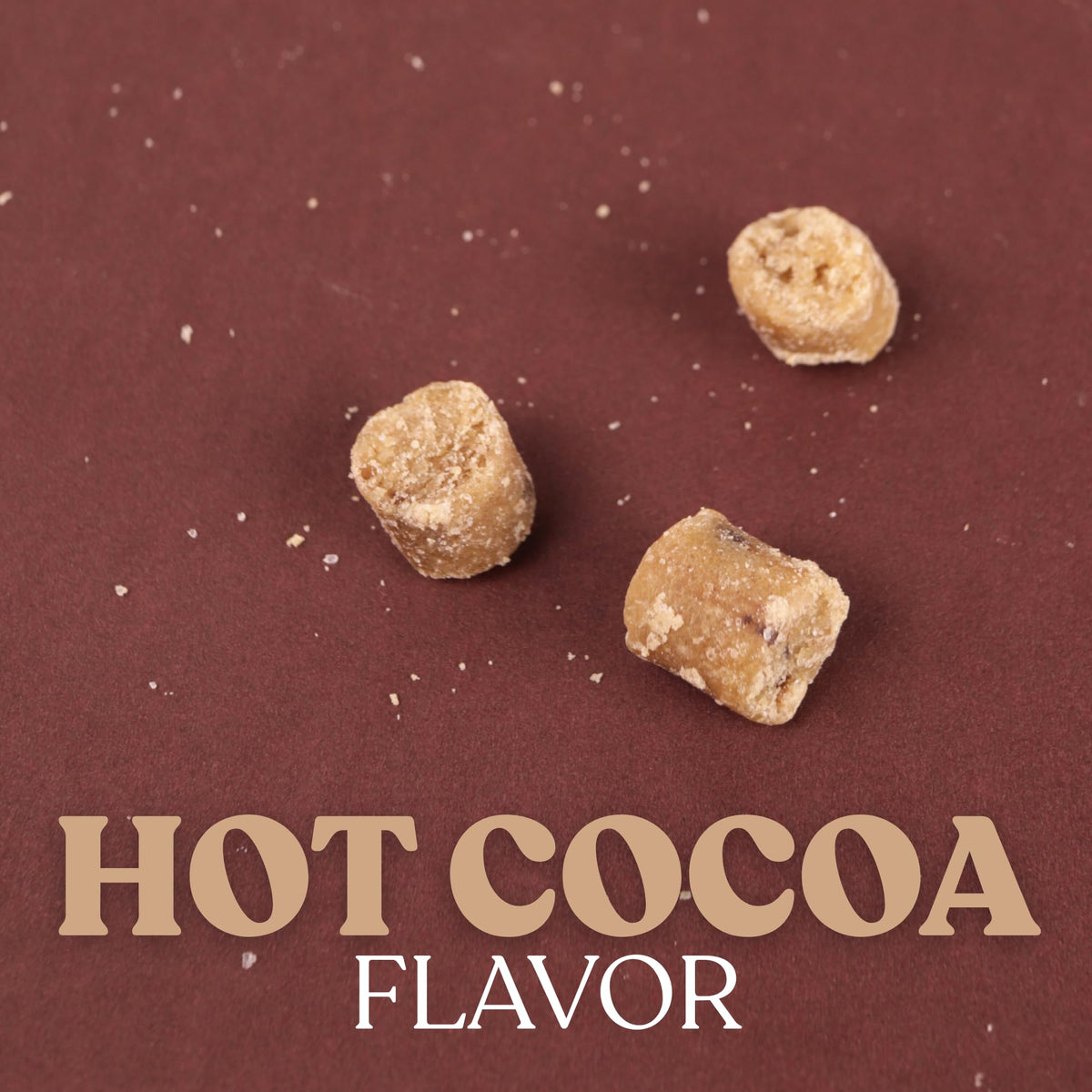 Hot Cocoa Flavored Cookie Dough Bites, Movie Theatre Boxes, Ice Cream Topper Candy, 3.1 Ounces (Pack of 3)