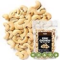 Premium Raw Cashews 48oz (3 lbs.) Non-GMO, No Additives Batch Tested Gluten & Peanut Free, Resealable Pouch for Freshness, Unsalted Cashews - Perfect