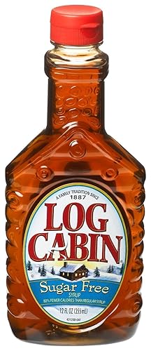 Log Cabin Sugar Free Syrup, 12 Ounce -- 12 Case