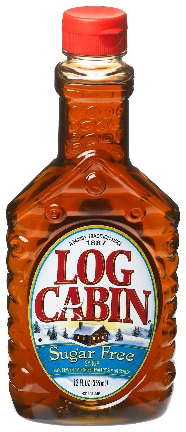 Log Cabin Sugar Free Syrup, 12 Ounce -- 12 Case