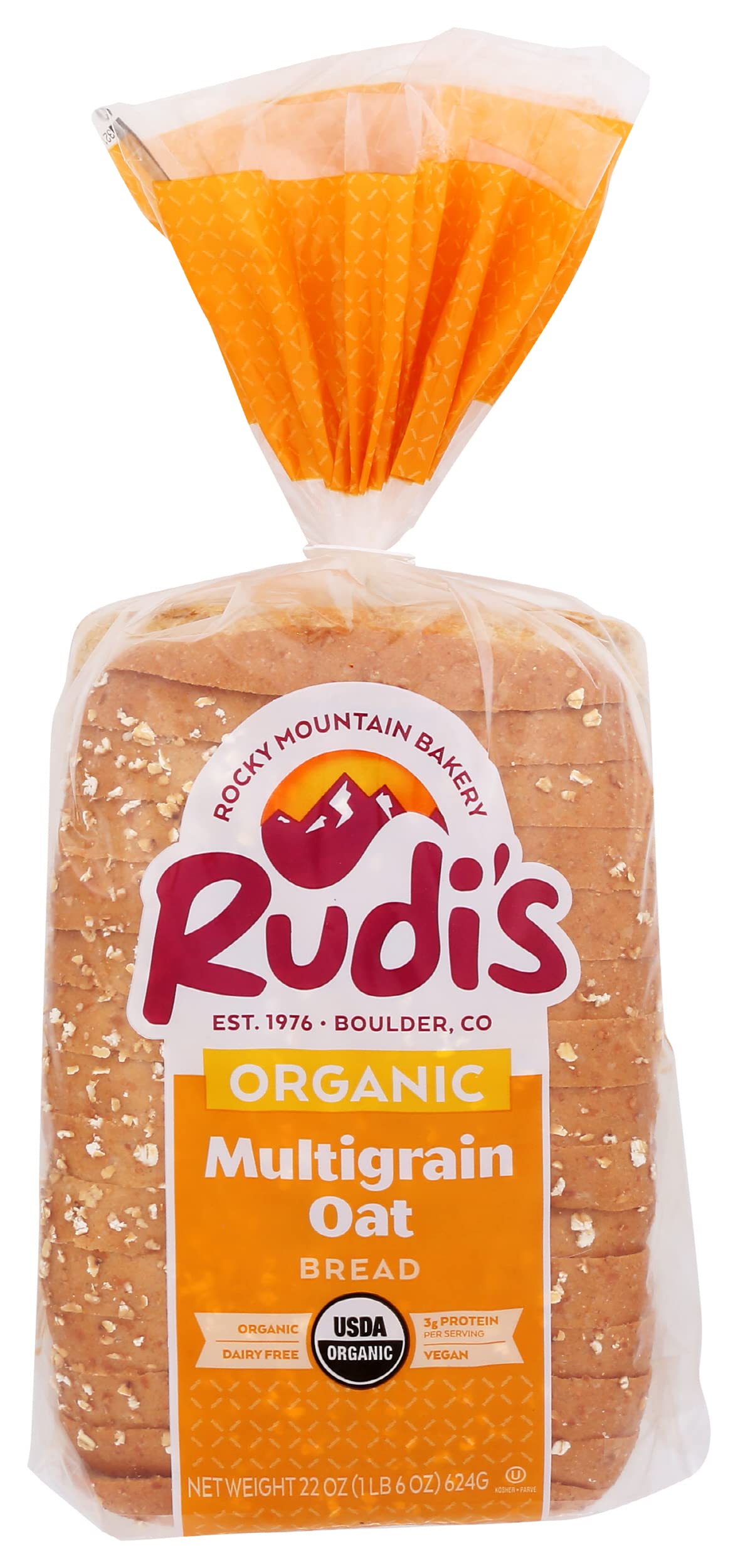 Rudis Bakery Organic Multigrain Oat Bread, 22 OZ