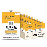 ALTERRA Coffee Morning Roast Single Serve Freshpacks for MARS DRINKS FLAVIA Brewer, 20 Packets