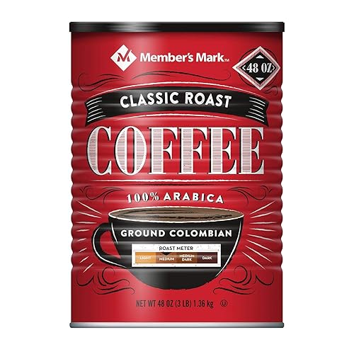 Member's Mark Ground Colombian Coffee Classic Roast, 48 Ounce