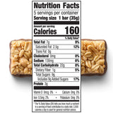 Cascadian Farm Organic Peanut with Puffed Rice & Quinoa Sweet & Salty Chewy Granola Bars 5-1.2 oz. Bars