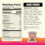 Good Word Chocolate Chip Protein Cookie, 1.69 OZ