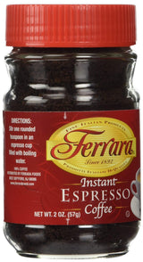 Ferrara Instant Espresso Coffee 2 oz