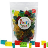 FirstChoiceCandy 3D Rainbow Juicy Gummy Candy (3D Building Blocks, 2 Pound)
