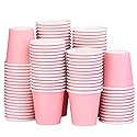 Huaiid 3 oz 100 Pack Small Paper Cups, Mouthwash Cups Bathroom Paper Cups, Espresso Mini Cups for Snack Bathroom Espresso, Perfect for Home Condos Rvs