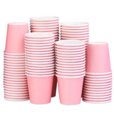 Huaiid 3 oz 100 Pack Small Paper Cups, Mouthwash Cups Bathroom Paper Cups, Espresso Mini Cups for Snack Bathroom Espresso, Perfect for Home Condos Rvs