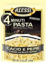 Alessi 4 Minute Pasta (Cheese & Black Pepper, 6.35 Ounce (Pack of 1))