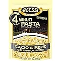 Alessi 4 Minute Pasta (Cheese & Black Pepper, 6.35 Ounce (Pack of 1))