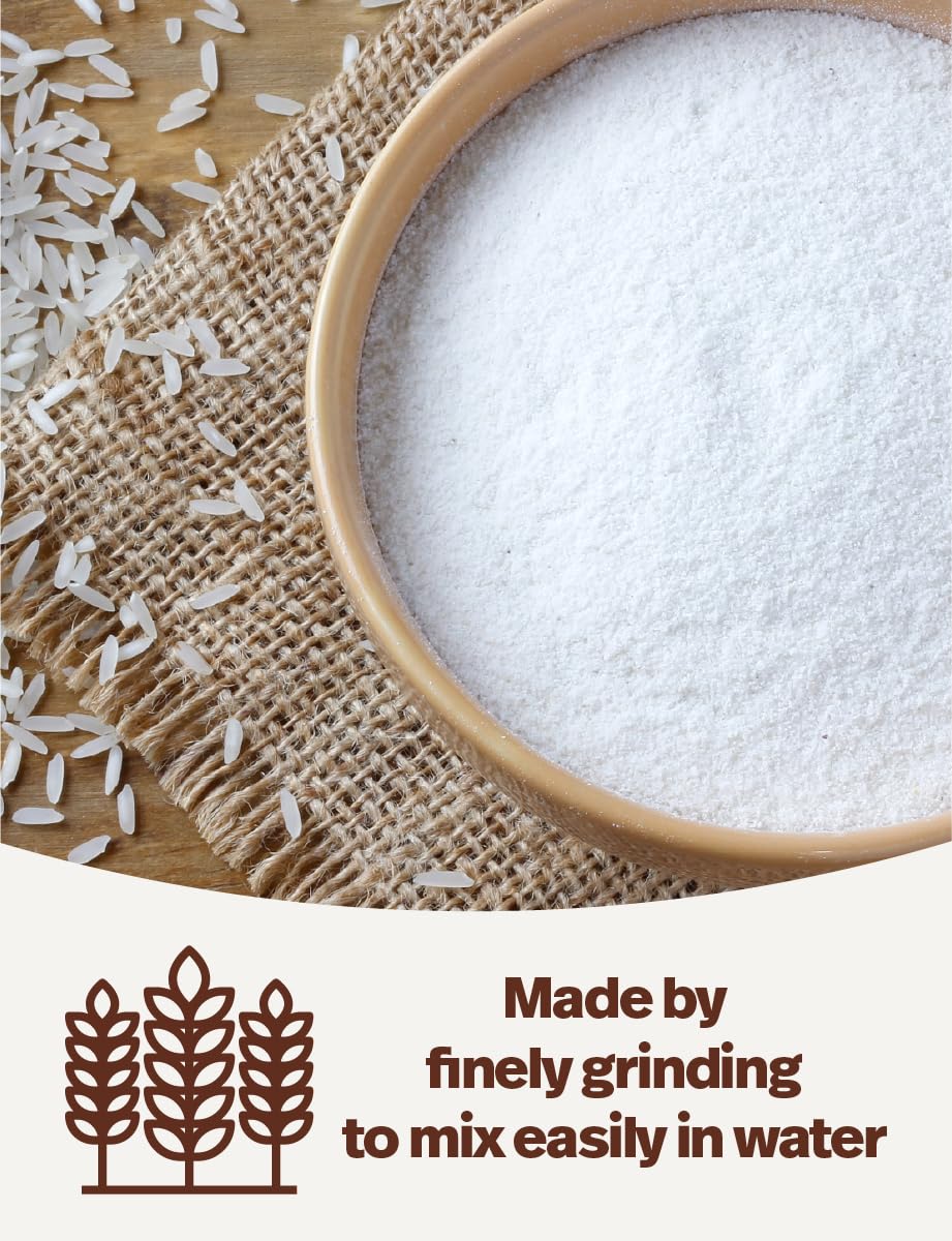 Korean 100% Pure Organic Rice Flour 350g/12.3oz - ??? ??? Baking, Cake, Rice Gruel