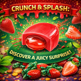 Strawberry Bon Bon Candy | 2 LB Value pack | - Individually Wrapped Fruit Hard Candies with Juicy Center, for Pinata Stuffers, Party Treats & Candy
