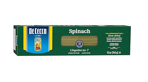 De Cecco Pasta Linguini with Spinach Pasta, 12 oz