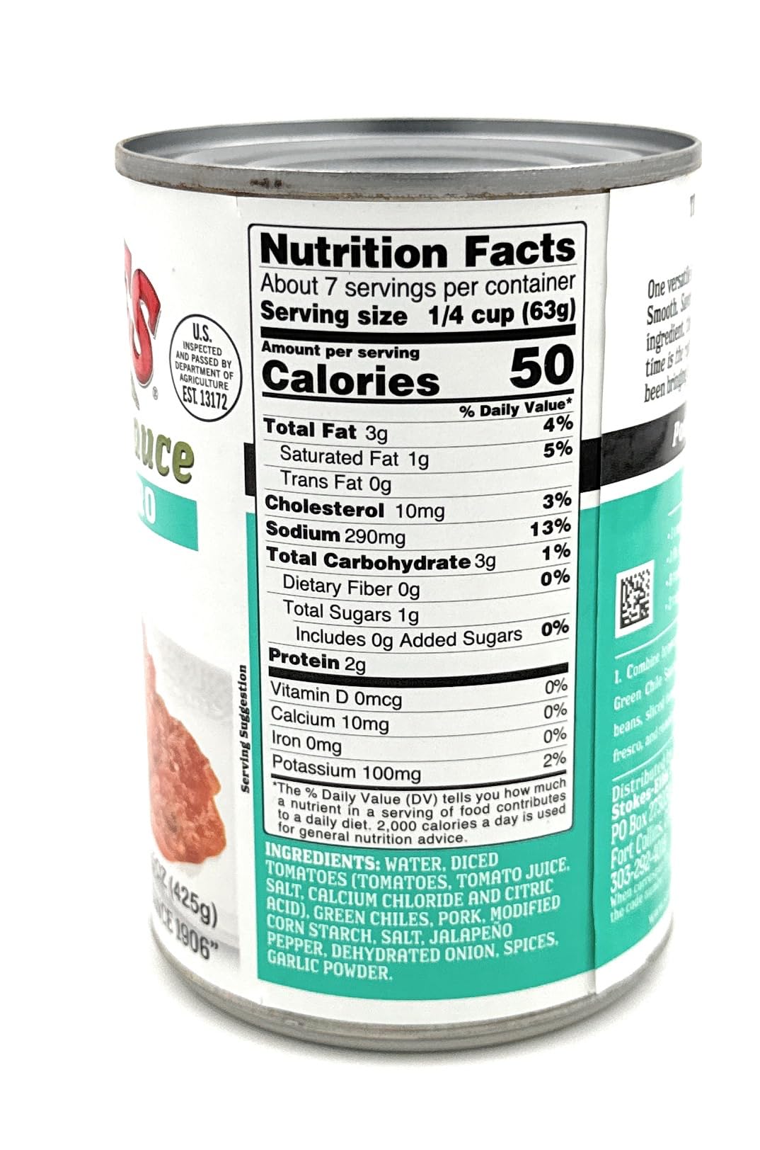 Gluten Free Pork Ranchero Sauce, 3 Pack, Stokes, Green Chile & Tomato Based