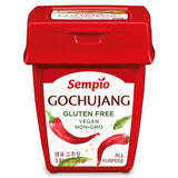 Sempio Gochujang Vegan Korean Red Chili Pepper Paste - Gluten Free: Sweet Spicy Savory Paste, Traditional Fermented Condiment for Cooking, Marinades