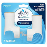 Glade PlugIns Air Freshener Warmer, Scented and Essential Oils for Home and Bathroom, Up to 70 Days on Low Setting, 2 Count