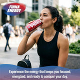 FINNA Sugar Free Energy Drink, Blueberry Pomegranate, 12 Fl Oz (Pack of 4)