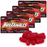 Hot Tamales Fierce Cinnamon Candy, 4 Pack - 4.25oz Each, Ideal for Candy Lovers and Fans of Hot Tamales, Perfect for Snacking, Sharing, Parties, or