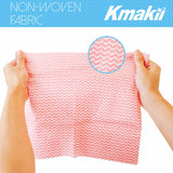 CLEAN LEADER Disposable Handi Wipes Dish cloth Dish Towels Dish Rags Towels Handy Wipes Reusable Cloths,Multi-purpose,Pink 11.8 x 20", 80 Count/Bag