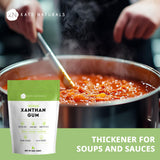 Kate Naturals Xanthan Gum for Baking, Ice Cream & Sauce Thickener (8oz, Gluten Free, Food Grade)