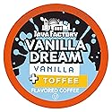 Java Factory Coffee Pods Vanilla Flavored Coffee Compatible with K Cup Brewers Including 2.0, Vanilla Dream, 40 Count