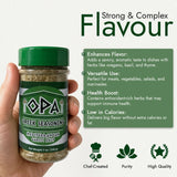 OPA Greek Seasoning - 7 Ounce Greek Seasoning Blend with Herbs and Spices for Meats, Vegetables, Grilling, and Everyday Cooking - Green Shaker Jar