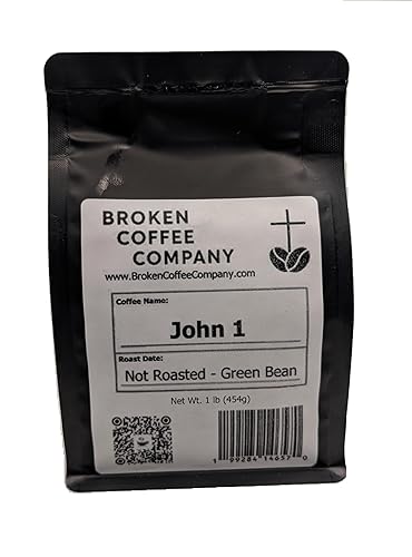 John 1 Green Coffee Beans - Indonesian Unroasted Coffee Beans for Home Roasting | Fruity & Nutty Premium Single Origin | Light Medium Dark Roast