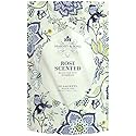 Harney & Sons Rose Scented Tea, 50 Count Bag of Sachets, Black Tea with Rose flavor and soft pink rosebuds.