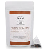 Old Fashioned Craft Tea Blend by Happy Valley Tea - Inspired by Cocktails - Smoky Black - 14 biodegradable Sachets - Enjoy Hot, Iced, or Mocktail
