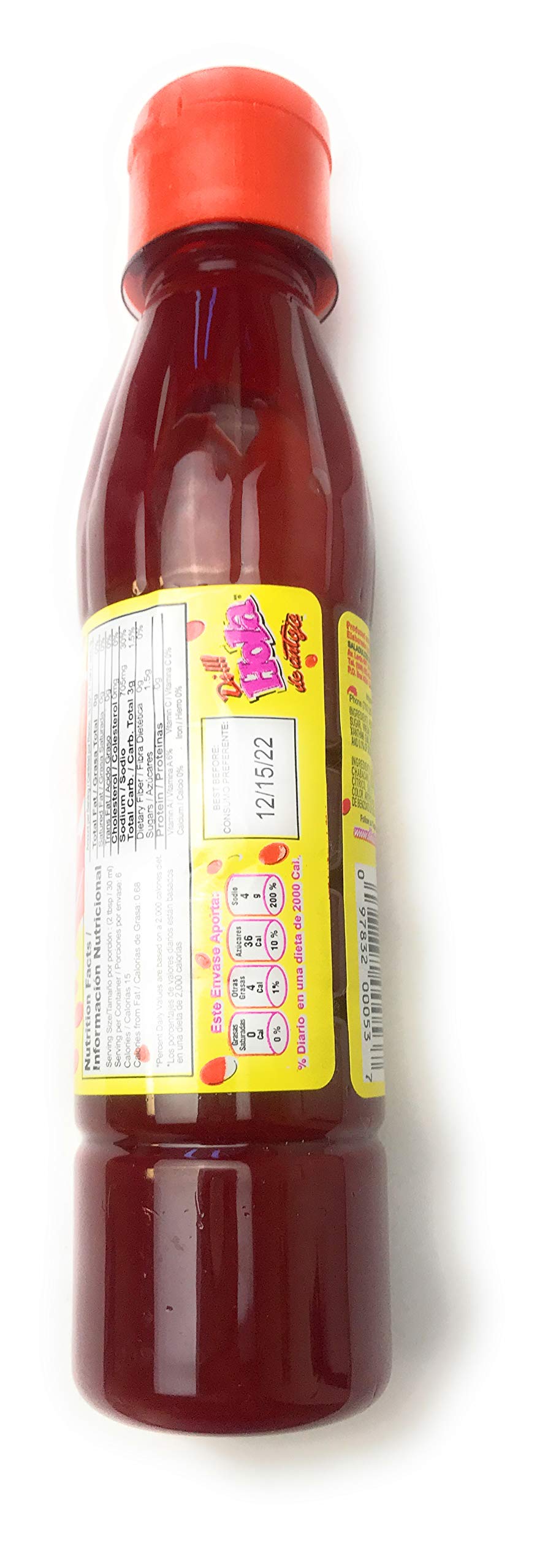 Salsa Chamoy Liquida - HOLA - Spicy Apricot Sauce Dressing - 6.0 oz