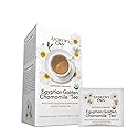 ANDREW LESSMAN Tea - Certified Organic Egyptian Golden Chamomile Tea 30 Sachets - Chamomile Blossoms Cultivated in Nutrient-Rich Soils. Naturally