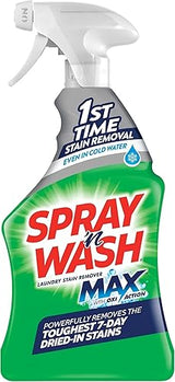Spray N’ Wash Stain Remover Spray, Laundry Pre-Treat for Everyday Stains, 22oz
