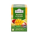 Ahmad Tea Green Tea, Mango & Lychee Teabags, 20 ct (Pack of 1) - Caffeinated & Sugar-Free