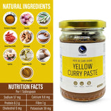 Eastern Blue Thai Curry Paste - Thai Yellow Curry Paste 8 Oz | Authentic Thai Curry Sauce for Tasty Dishes and Curries | Vegan, Gluten Free & Nuts