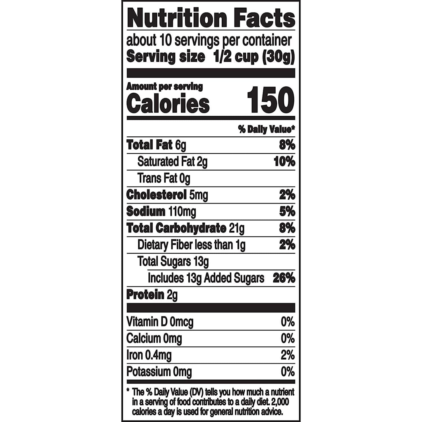 Orville Redenbachers Poppycock Cashew Lovers (1-10.5 oz. can)