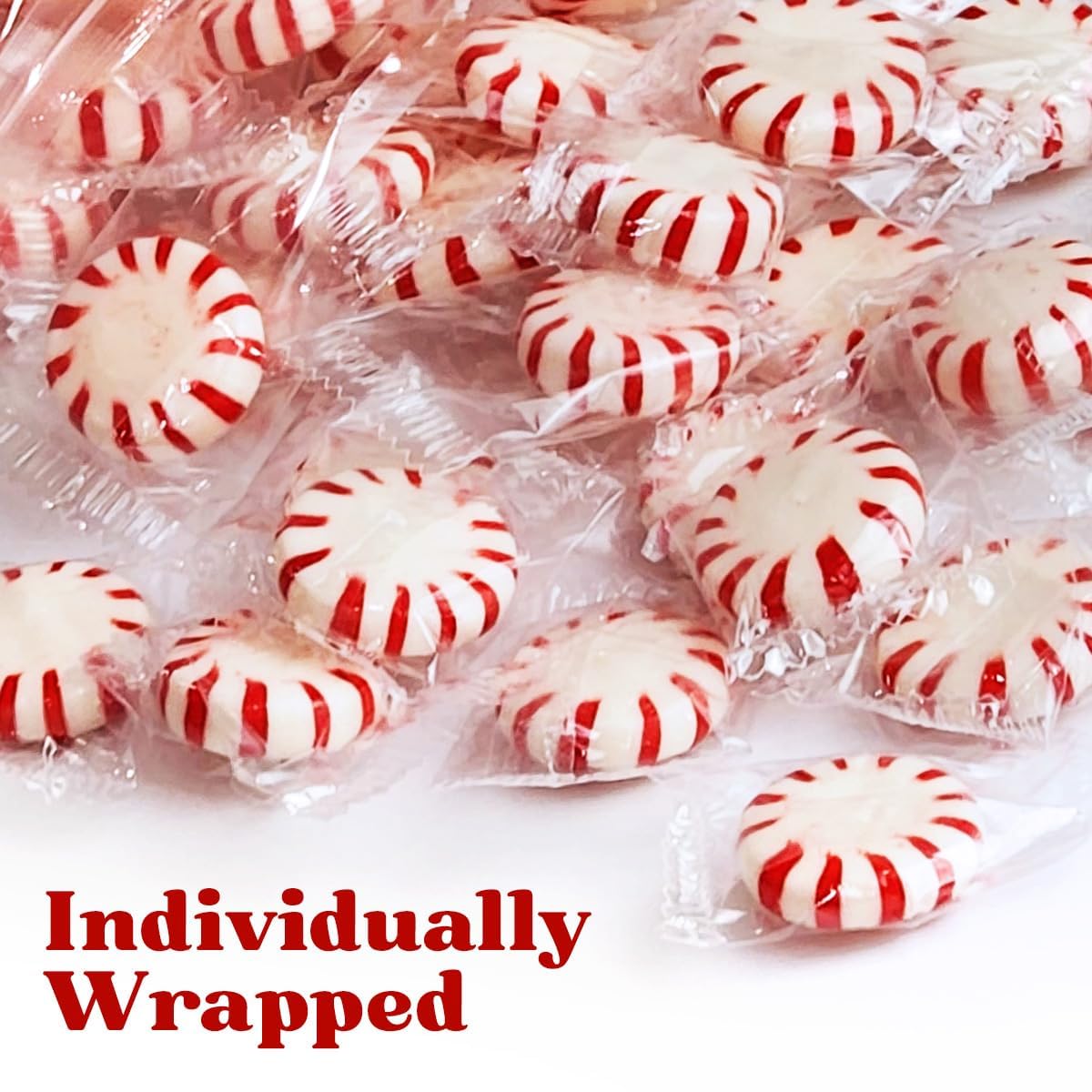 Yumzo Starlight Peppermints Individually Wrapped for On the Go Refreshment, Starlight Mints Hard Candy Individually Wrapped Office Candy Mints