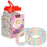 Fresh Finest 48-Count Bulk Candy Bracelets - Individually Wrapped Novelty Candy Bracelets. Perfect for Party Favors, Goody Bags, Candy Buffets
