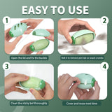 Nyosye Reusable Lint Roller for Pet Hair Extra Sticky, Travel Lint Roller for Clothes, Portable Washable Mini Lint Roller