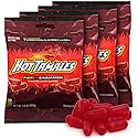 Hot Tamales Fierce Cinnamon Candy, 4 Pack - 5oz Each, Ideal for Cinnamon Candy Lovers and Fans of Hot Tamales, Perfect for Snacking, Sharing, Parties