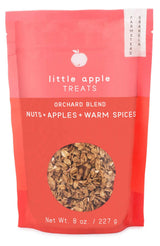 Little Apple Treats Organic Farm, All Natural Handcrafted Small Batch, American Made, Orchard Blend Farmstead Granola with Nuts+ Apples + Warm Spices