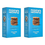 Maxine's Heavenly Crispy Chocolate Chip Cookies | Low Carb, Low Sugar, Vegan Snacks, Plant Based Snack, Kosher, Gluten Free Snack - Healthy Snacks | 2
