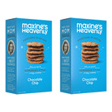 Maxine's Heavenly Crispy Chocolate Chip Cookies | Low Carb, Low Sugar, Vegan Snacks, Plant Based Snack, Kosher, Gluten Free Snack - Healthy Snacks | 2