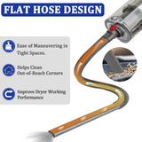 Dryer Vent Lint Vacuum Atttachments Kit and Crevice Tool for Dyson Gen 5 V15 V12 V11 V10 V8 V7 Detect Outsize Slim Absolute Cyclone Vacuum Cleaner