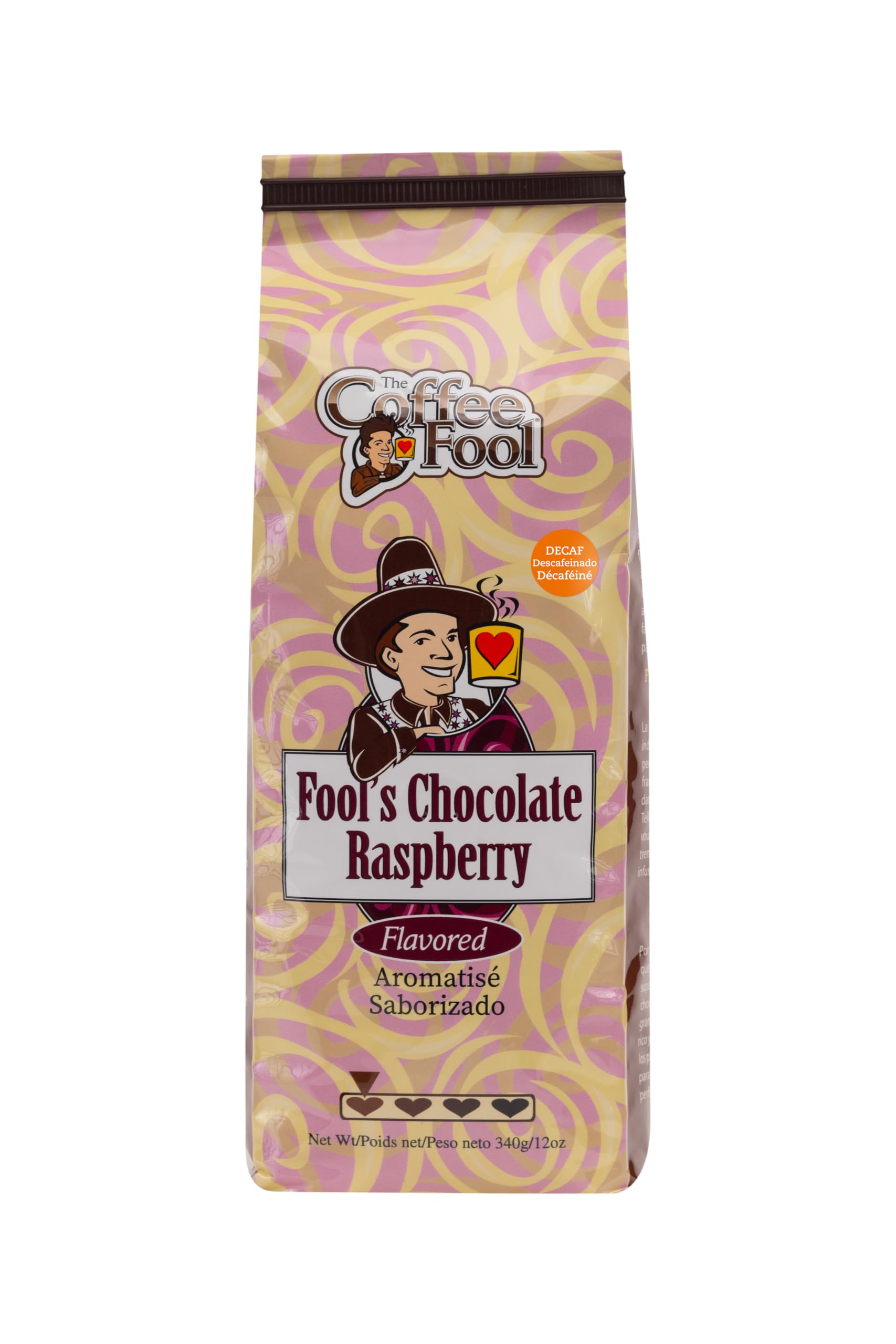 Coffee Fool's Decaf Chocolate Raspberry (Powder (Turkish))