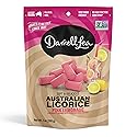 Darrell Lea Soft Australian Licorice, Non-GMO, No Palm Oil, Plant Based, No High Fructose Corn Syrup, Soft & Chewy Licorice Candy, Made in Australia
