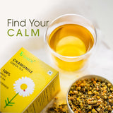 Teabox Premium Darjeeling Green Tea With Chamomile Flowers | 100% Whole Leaf & 0% Bitterness | Green Tea From The Himalayas | 25 Tea Bags (Low